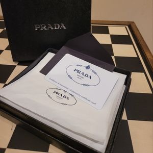 Prada men wallet saffiano